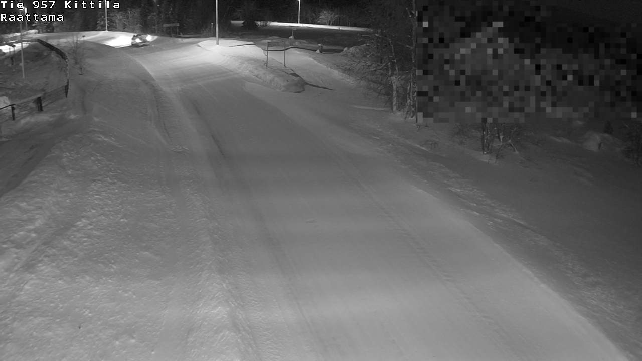 Weather Camera Image Road 957 Kittilä, Raattama, Kittilä, Lappi