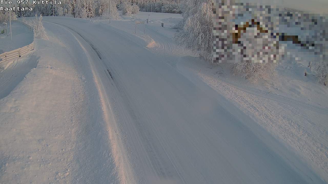 Kelikamerat Kuva Tie 957 Kittilä, Raattama, Kittilä, Lappi