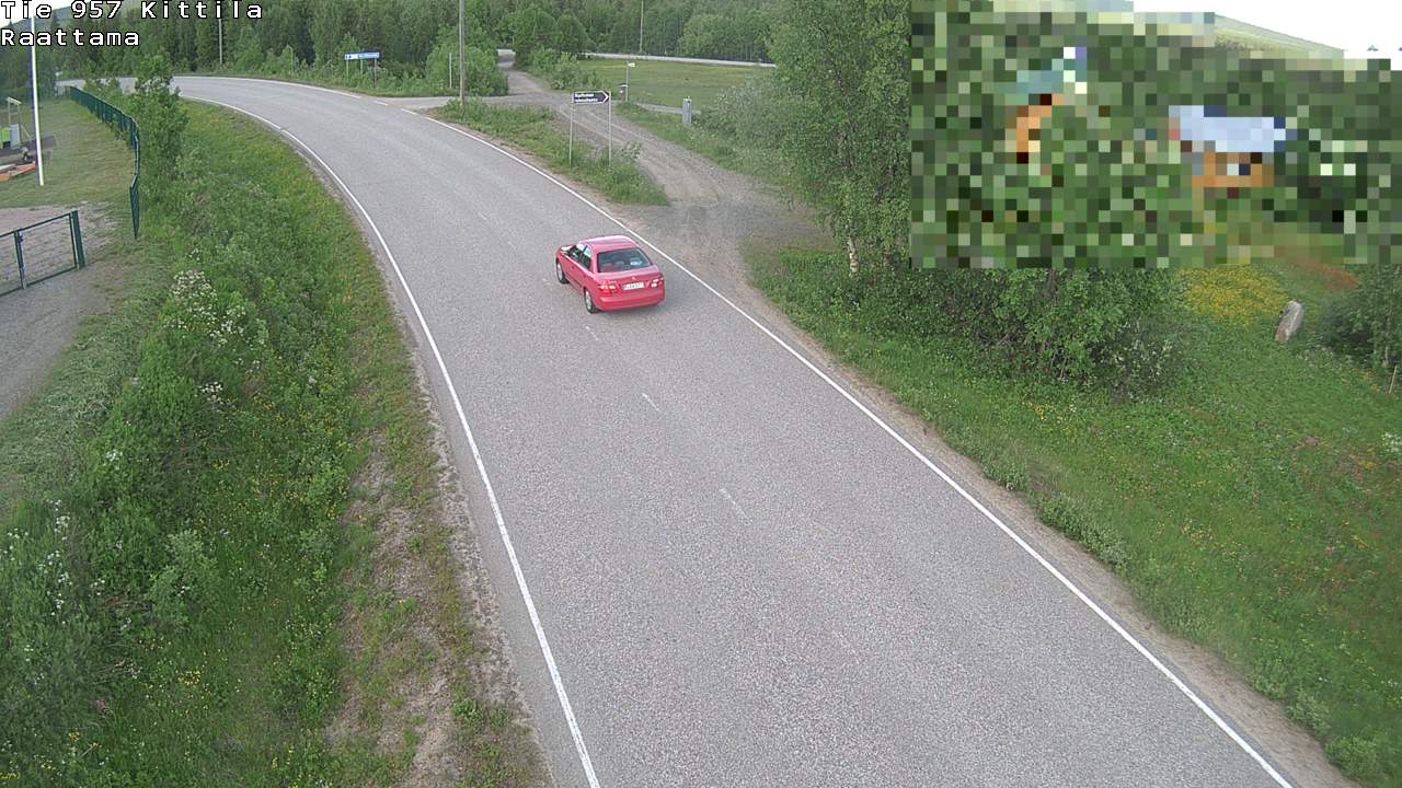 Kelikamerat Kuva Tie 957 Kittilä, Raattama, Kittilä, Lappi