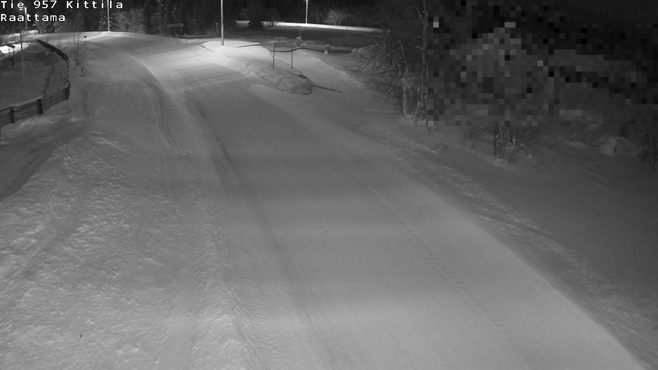 Weather Camera Image Road 957 Kittilä, Raattama, Kittilä, Lappi