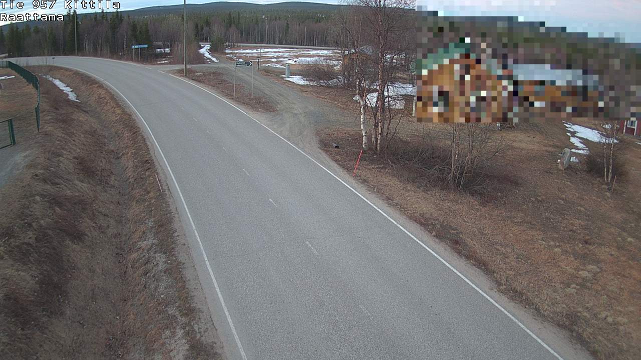 Kelikamerat Kuva Tie 957 Kittilä, Raattama, Kittilä, Lappi