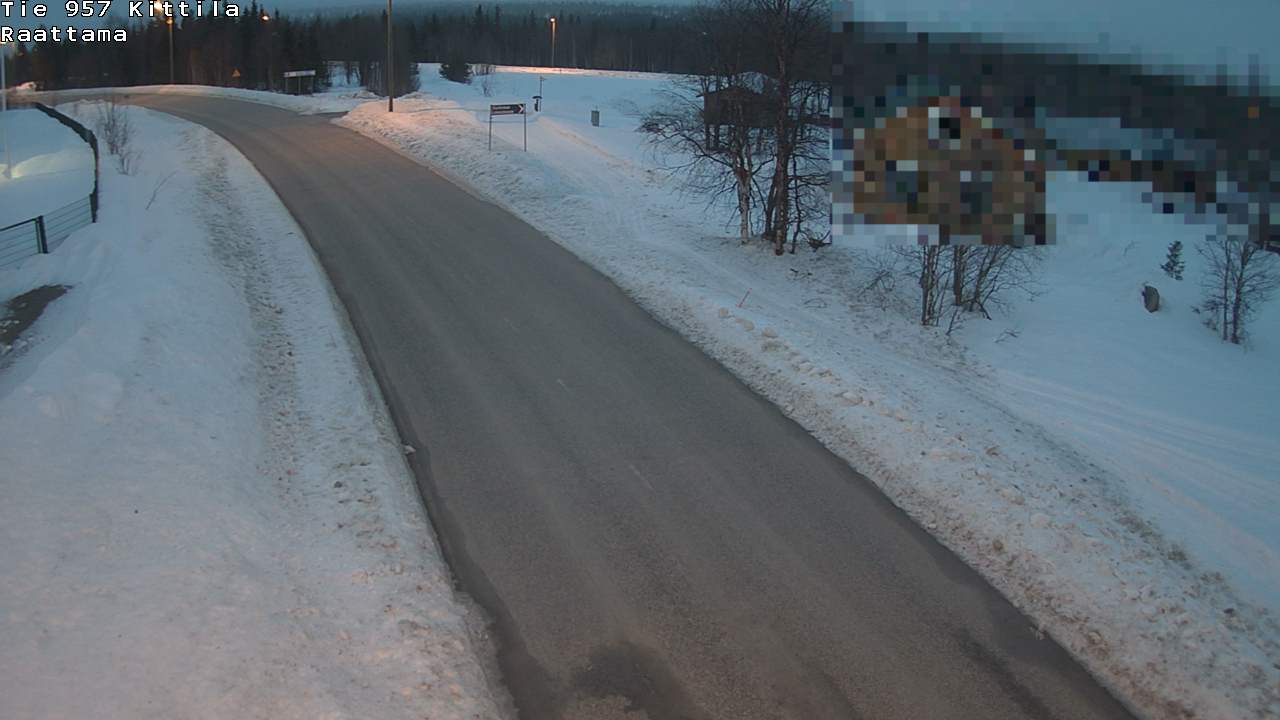 Kelikamerat Kuva Tie 957 Kittilä, Raattama, Kittilä, Lappi