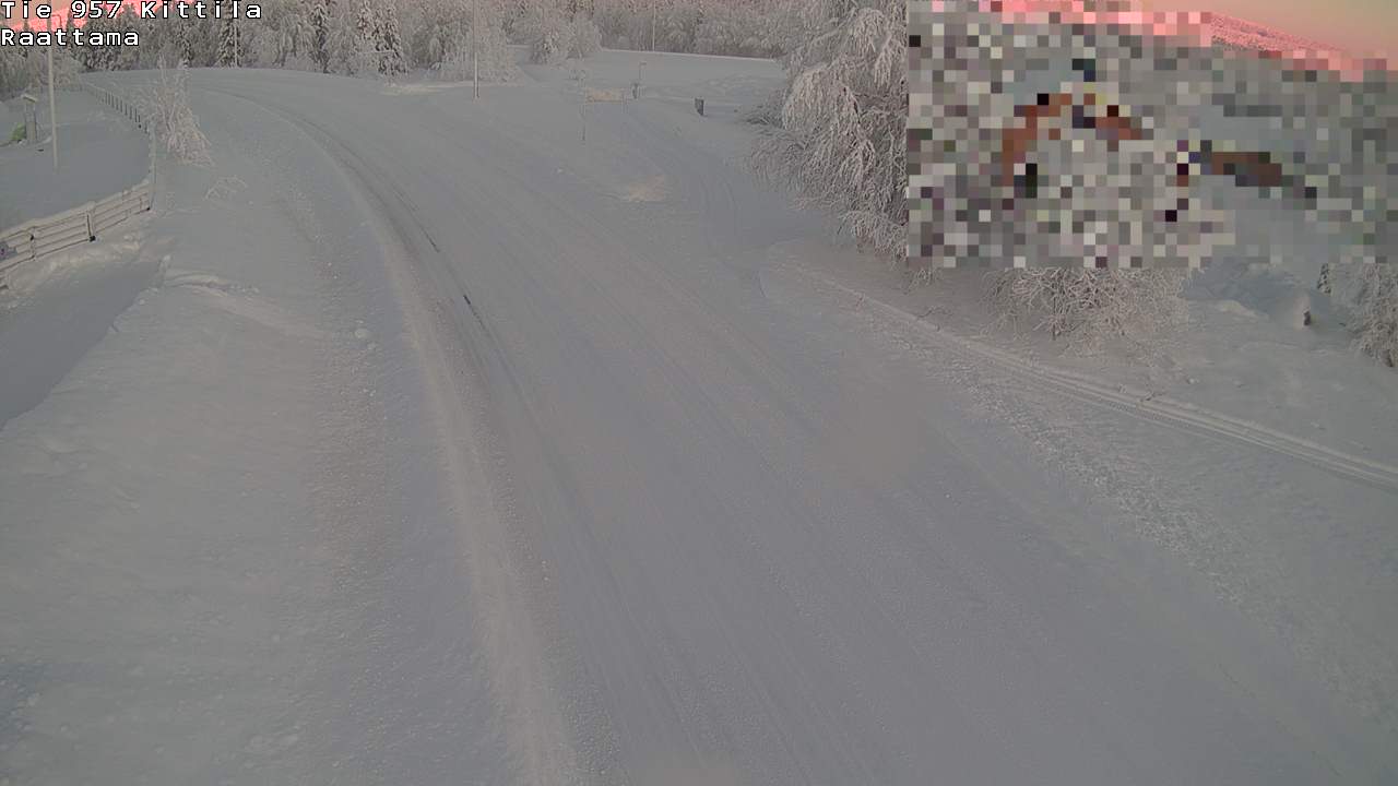 Kelikamerat Kuva Tie 957 Kittilä, Raattama, Kittilä, Lappi