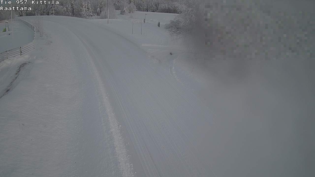 Weather Camera Image Road 957 Kittilä, Raattama, Kittilä, Lappi