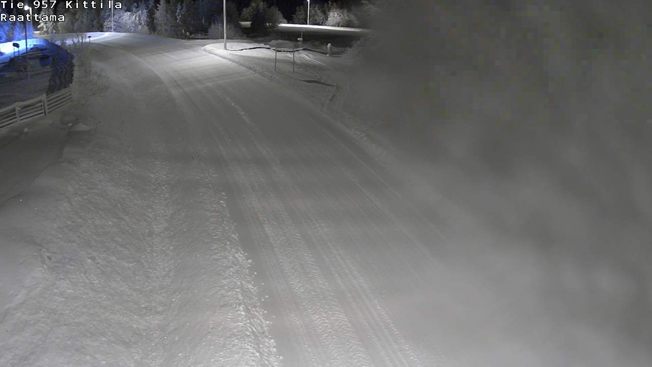 Weather Camera Image Road 957 Kittilä, Raattama, Kittilä, Lappi