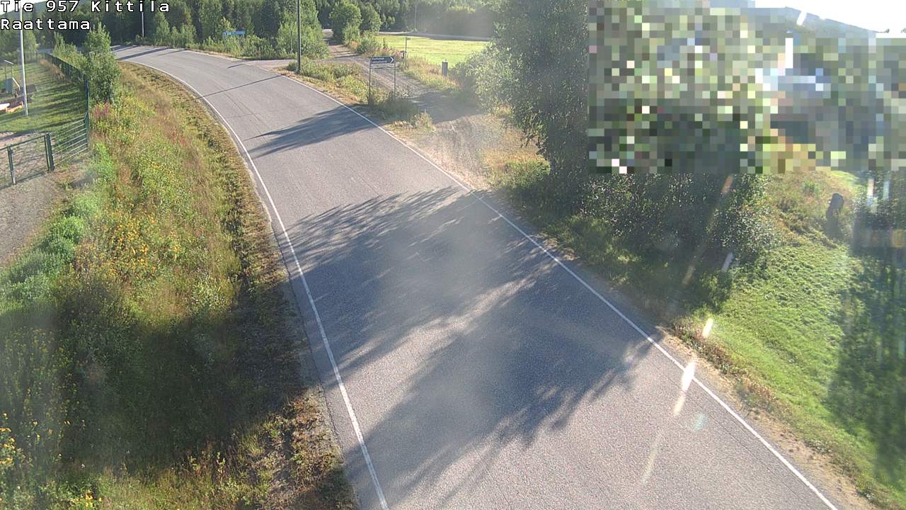 Weather Camera Image Road 957 Kittilä, Raattama, Kittilä, Lappi