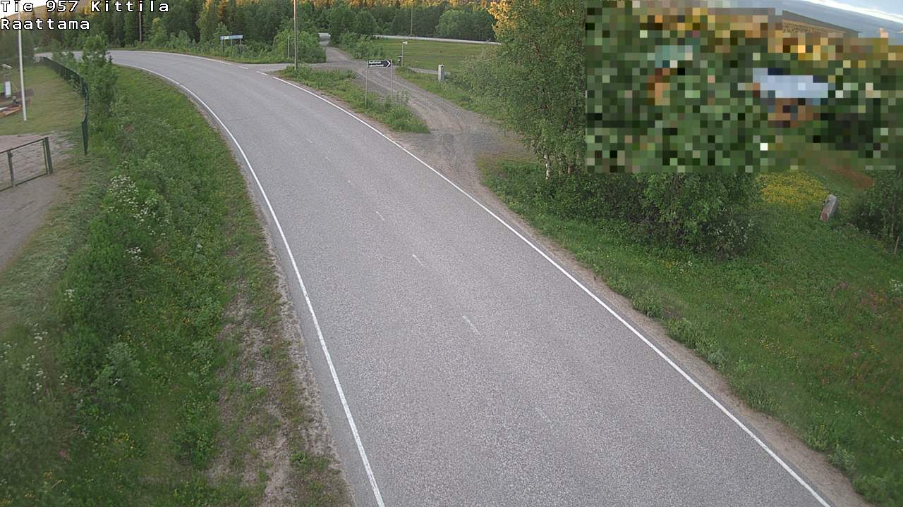 Kelikamerat Kuva Tie 957 Kittilä, Raattama, Kittilä, Lappi