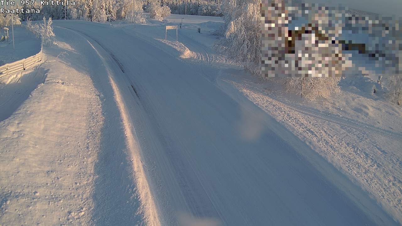 Kelikamerat Kuva Tie 957 Kittilä, Raattama, Kittilä, Lappi