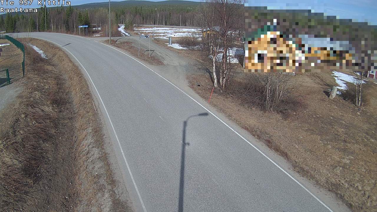 Kelikamerat Kuva Tie 957 Kittilä, Raattama, Kittilä, Lappi