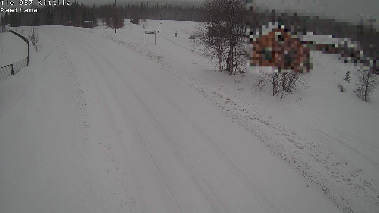 Kelikamerat Kuva Tie 957 Kittilä, Raattama, Kittilä, Lappi