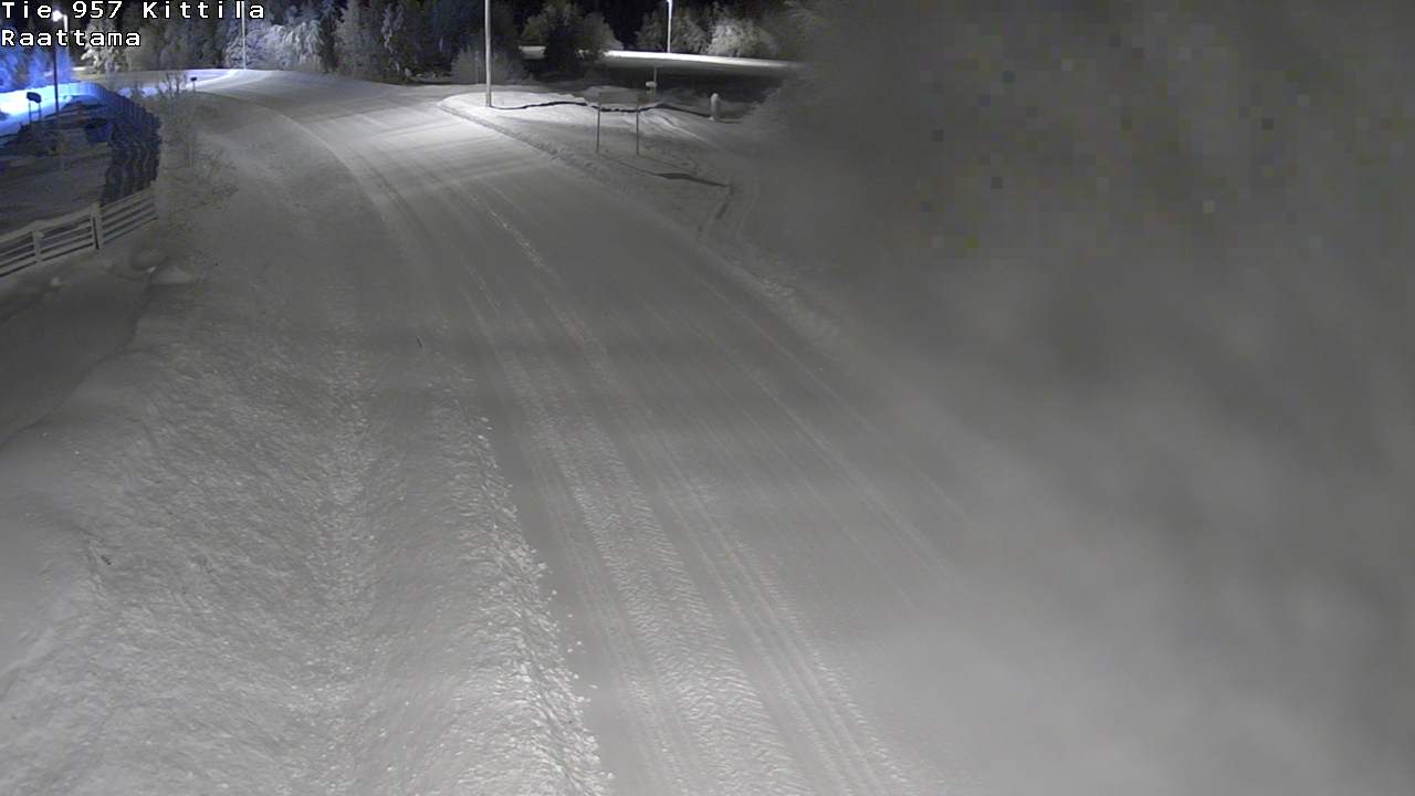 Weather Camera Image Road 957 Kittilä, Raattama, Kittilä, Lappi