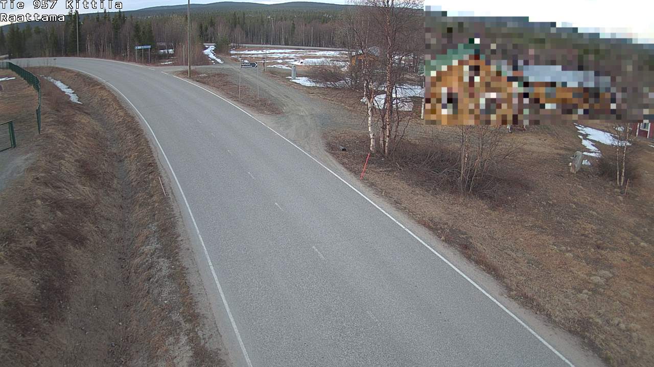 Kelikamerat Kuva Tie 957 Kittilä, Raattama, Kittilä, Lappi