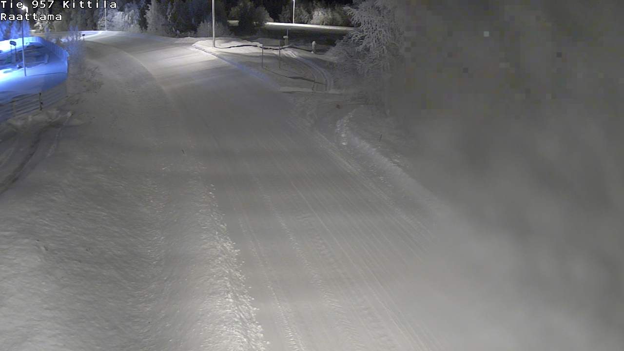 Weather Camera Image Road 957 Kittilä, Raattama, Kittilä, Lappi
