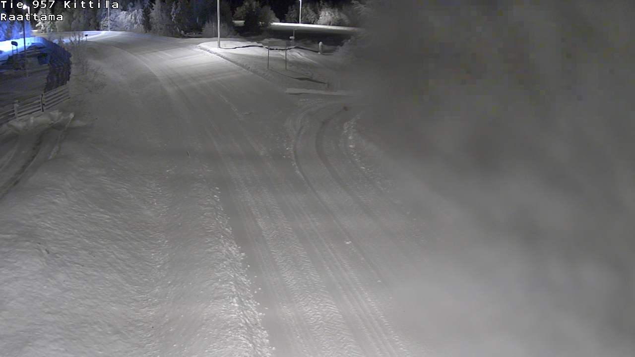 Weather Camera Image Road 957 Kittilä, Raattama, Kittilä, Lappi