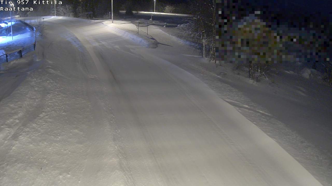 Weather Camera Image Road 957 Kittilä, Raattama, Kittilä, Lappi