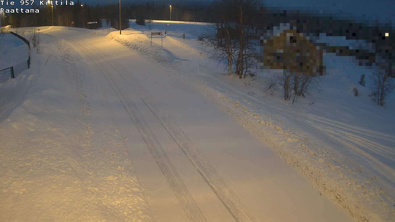 Kelikamerat Kuva Tie 957 Kittilä, Raattama, Kittilä, Lappi