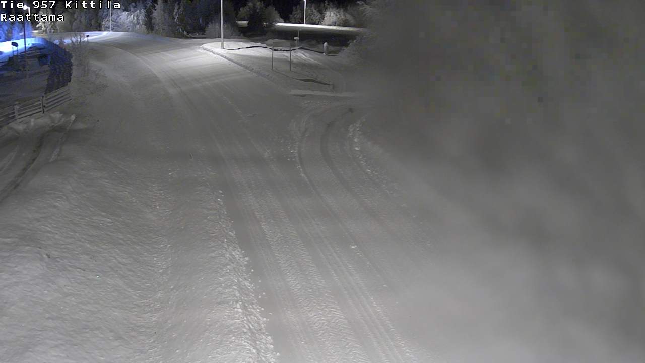 Weather Camera Image Road 957 Kittilä, Raattama, Kittilä, Lappi
