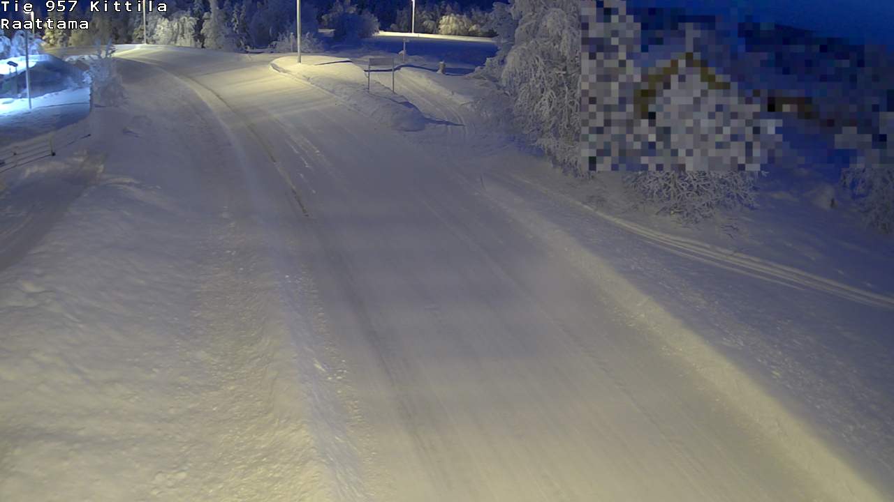 Kelikamerat Kuva Tie 957 Kittilä, Raattama, Kittilä, Lappi