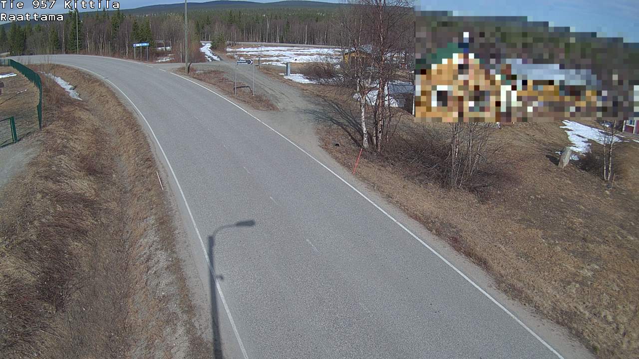 Kelikamerat Kuva Tie 957 Kittilä, Raattama, Kittilä, Lappi