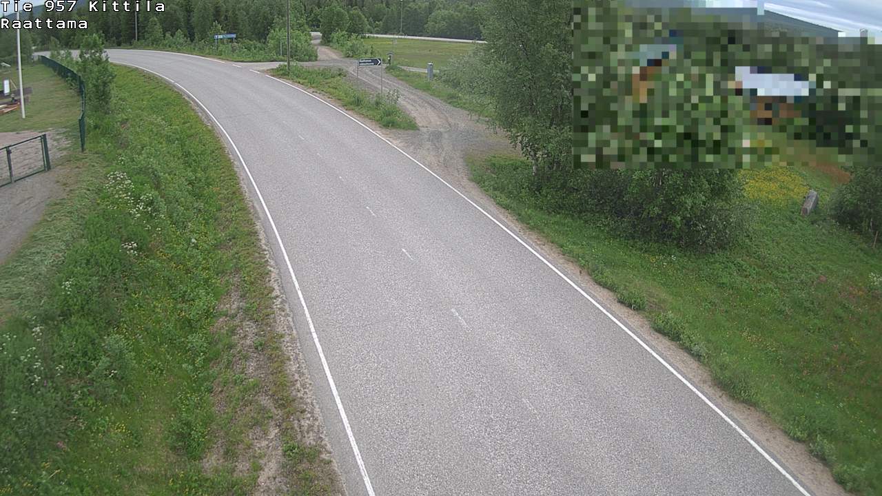 Kelikamerat Kuva Tie 957 Kittilä, Raattama, Kittilä, Lappi