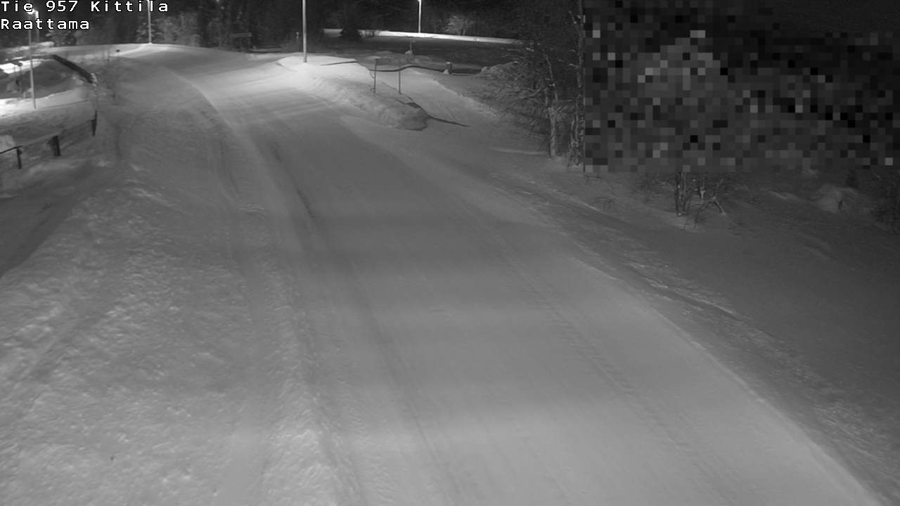 Weather Camera Image Road 957 Kittilä, Raattama, Kittilä, Lappi