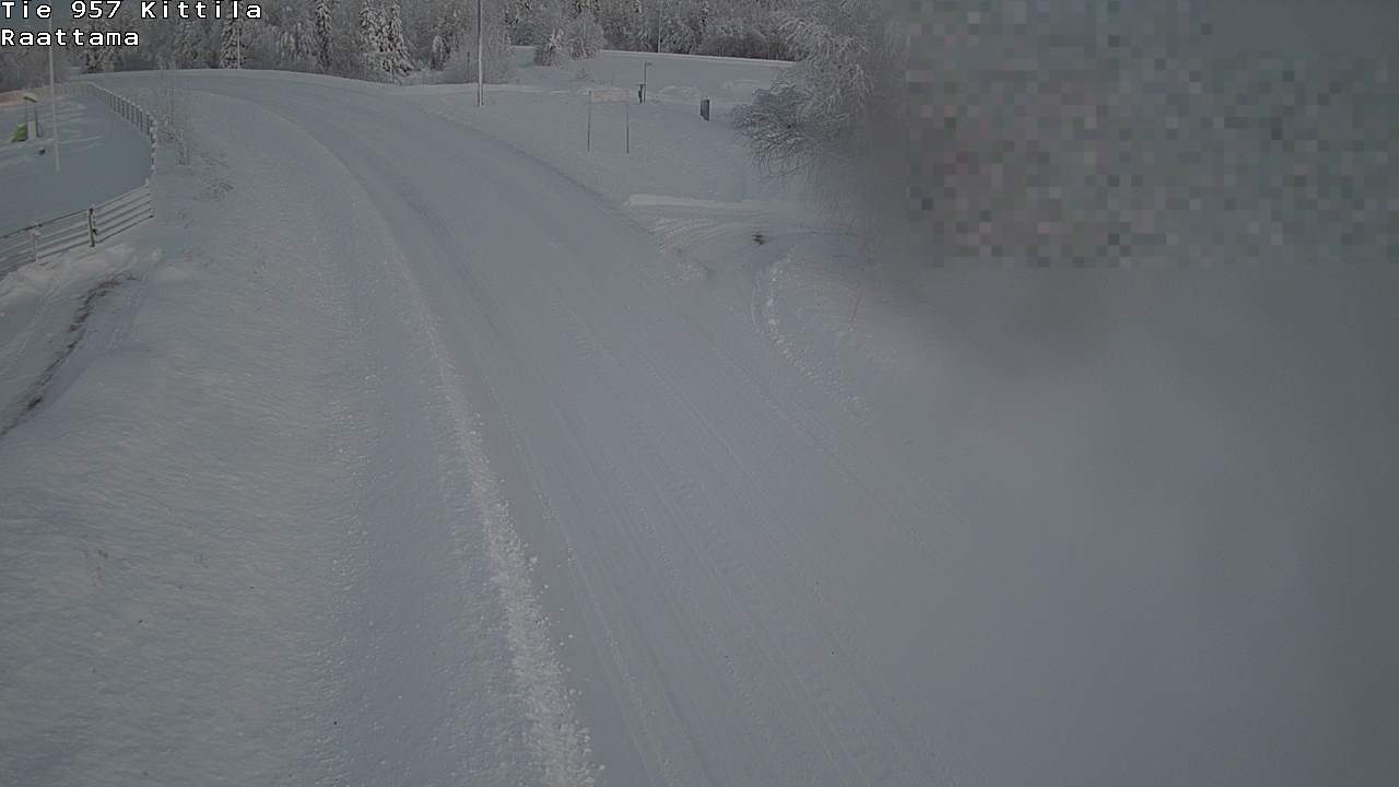 Weather Camera Image Road 957 Kittilä, Raattama, Kittilä, Lappi