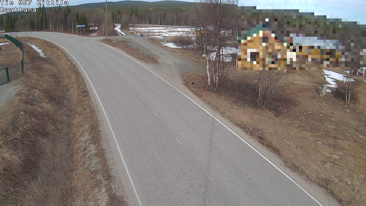Kelikamerat Kuva Tie 957 Kittilä, Raattama, Kittilä, Lappi