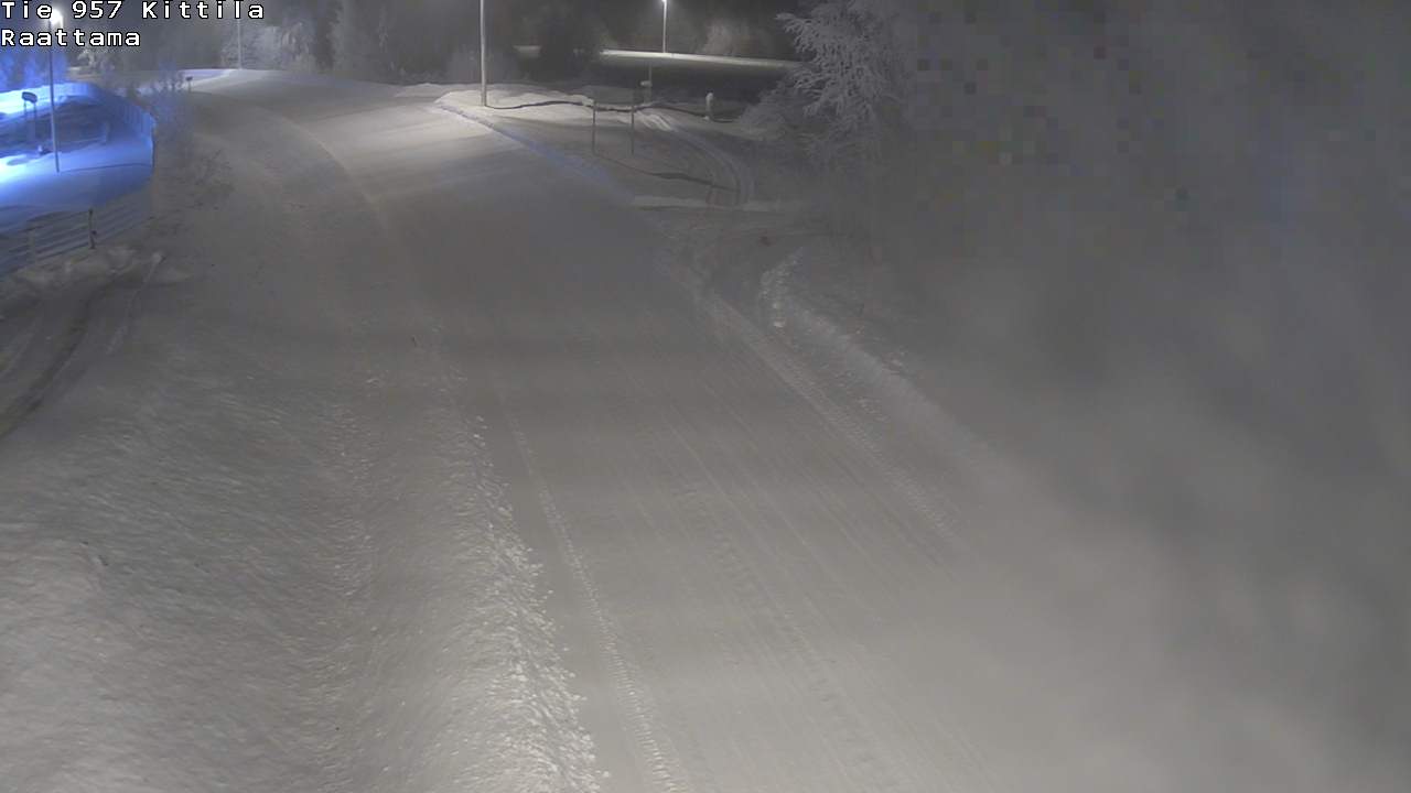 Weather Camera Image Road 957 Kittilä, Raattama, Kittilä, Lappi