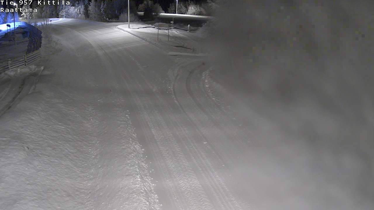 Weather Camera Image Road 957 Kittilä, Raattama, Kittilä, Lappi