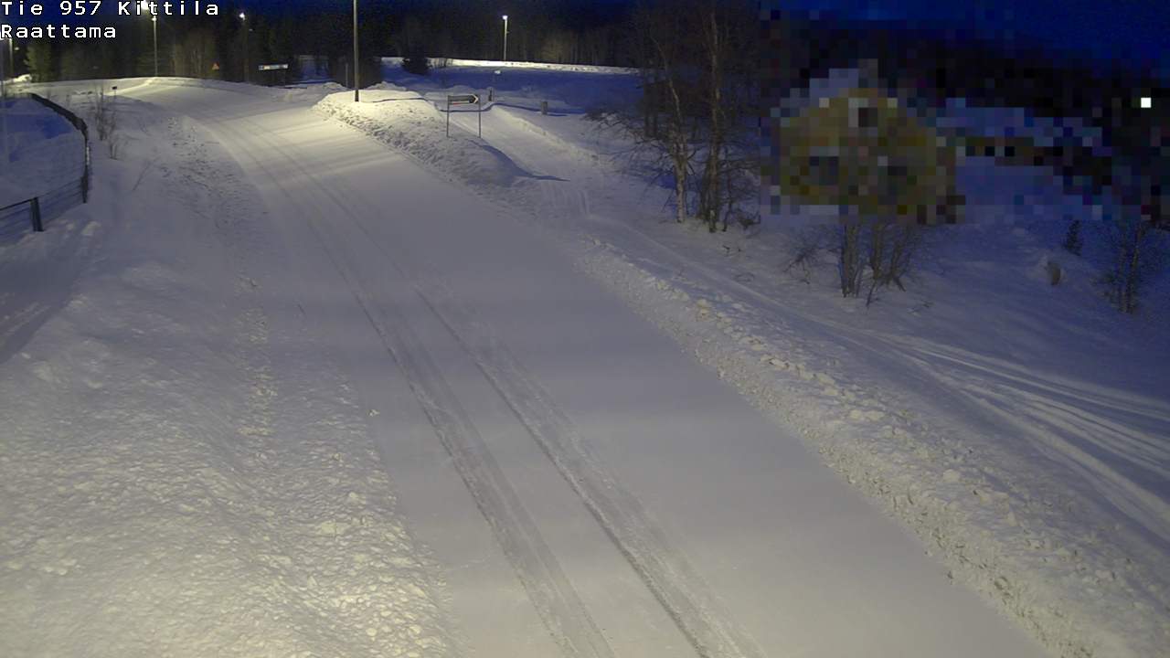 Kelikamerat Kuva Tie 957 Kittilä, Raattama, Kittilä, Lappi