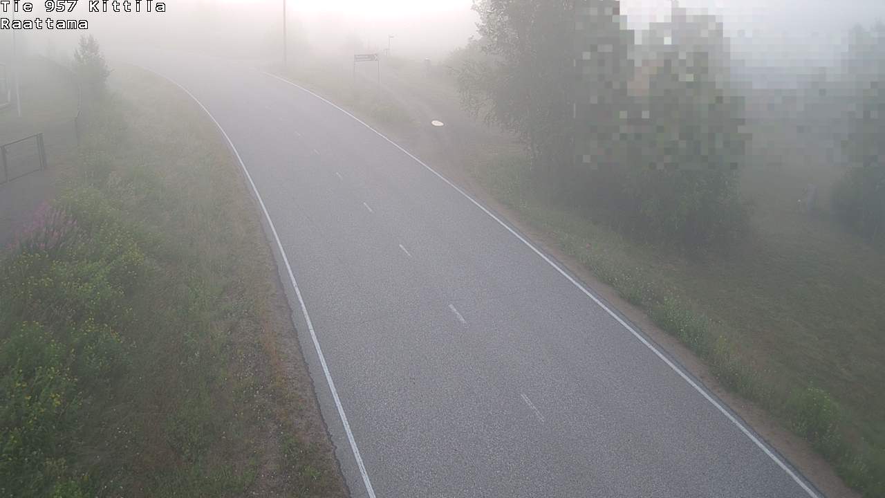 Weather Camera Image Väg 957 Kittilä, Raattama, Kittilä, Lappi