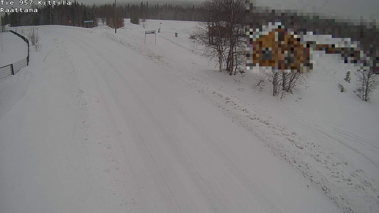 Kelikamerat Kuva Tie 957 Kittilä, Raattama, Kittilä, Lappi