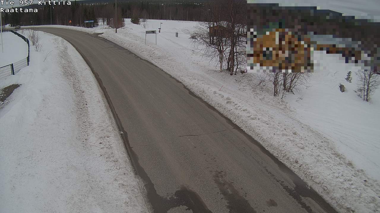 Kelikamerat Kuva Tie 957 Kittilä, Raattama, Kittilä, Lappi