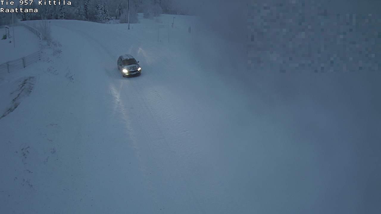 Kelikamerat Kuva Tie 957 Kittilä, Raattama, Kittilä, Lappi