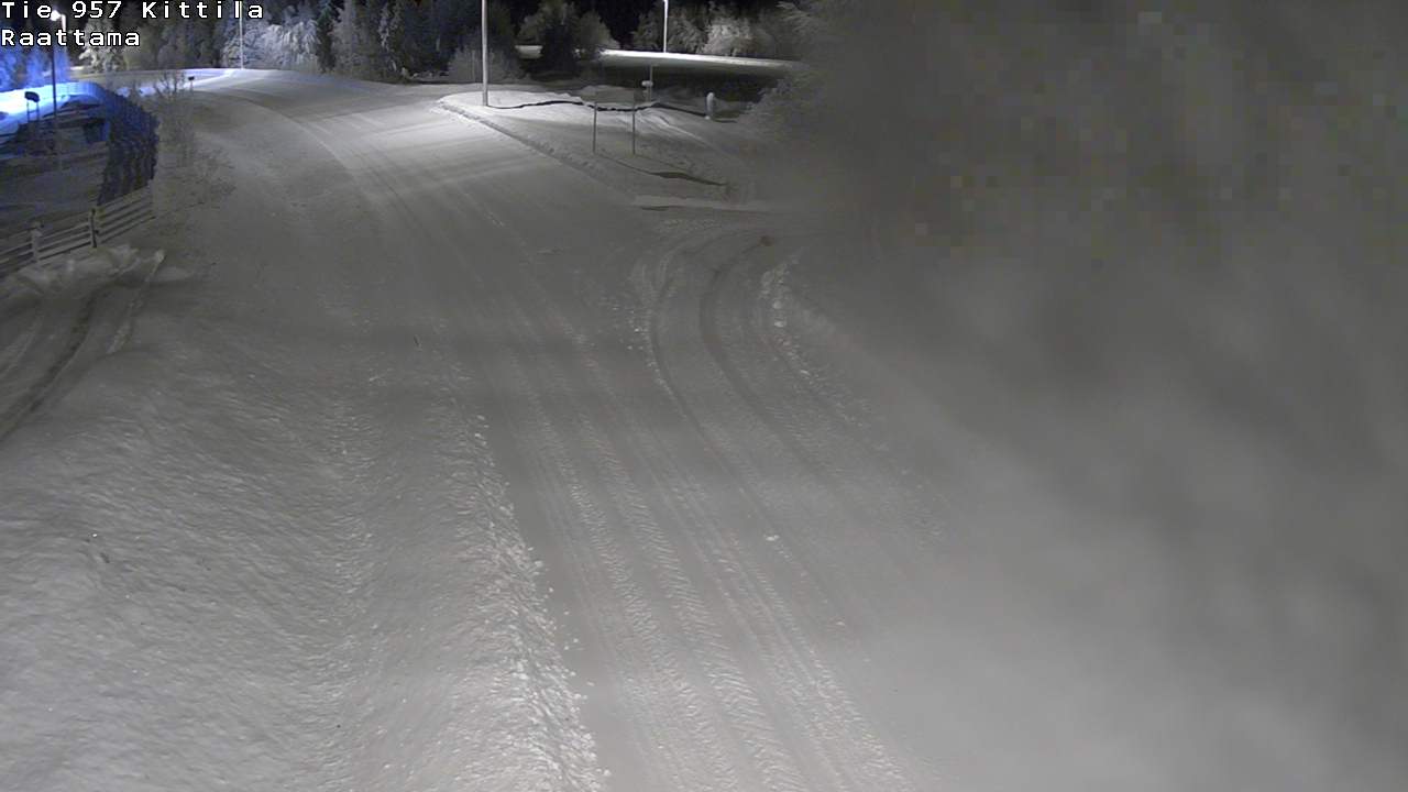 Weather Camera Image Road 957 Kittilä, Raattama, Kittilä, Lappi