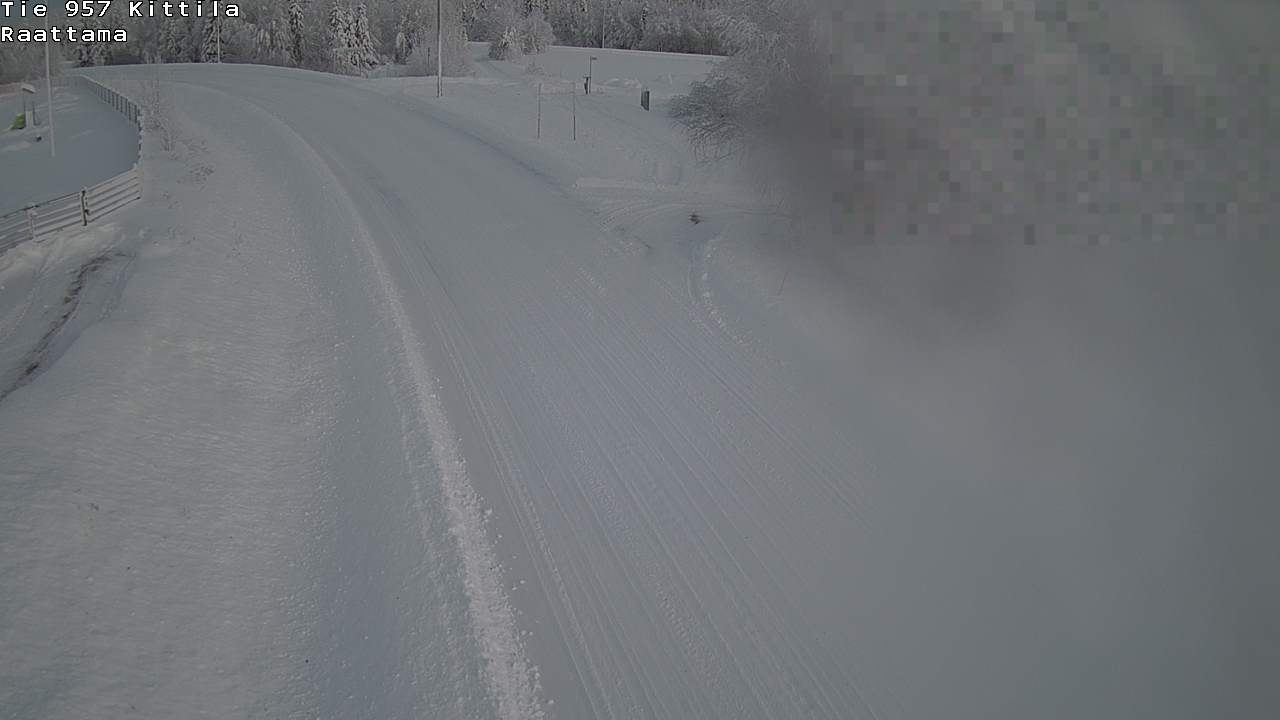 Weather Camera Image Road 957 Kittilä, Raattama, Kittilä, Lappi