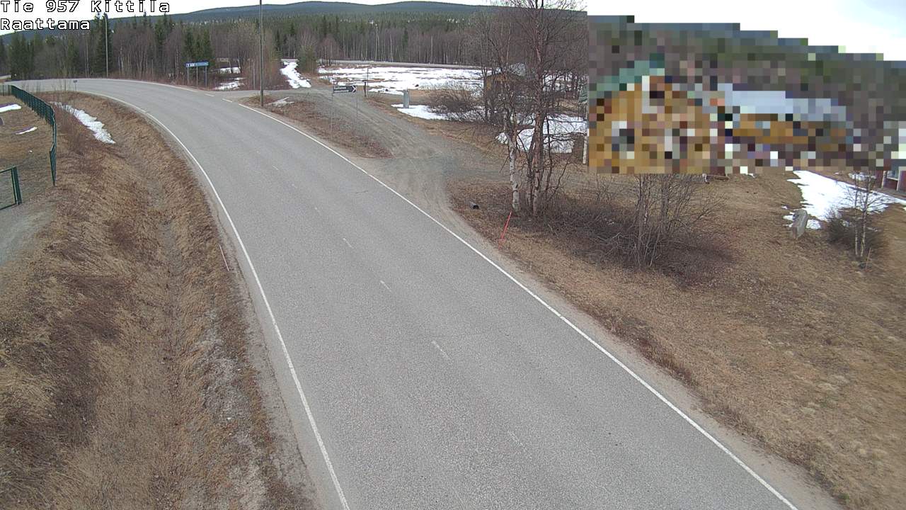 Kelikamerat Kuva Tie 957 Kittilä, Raattama, Kittilä, Lappi