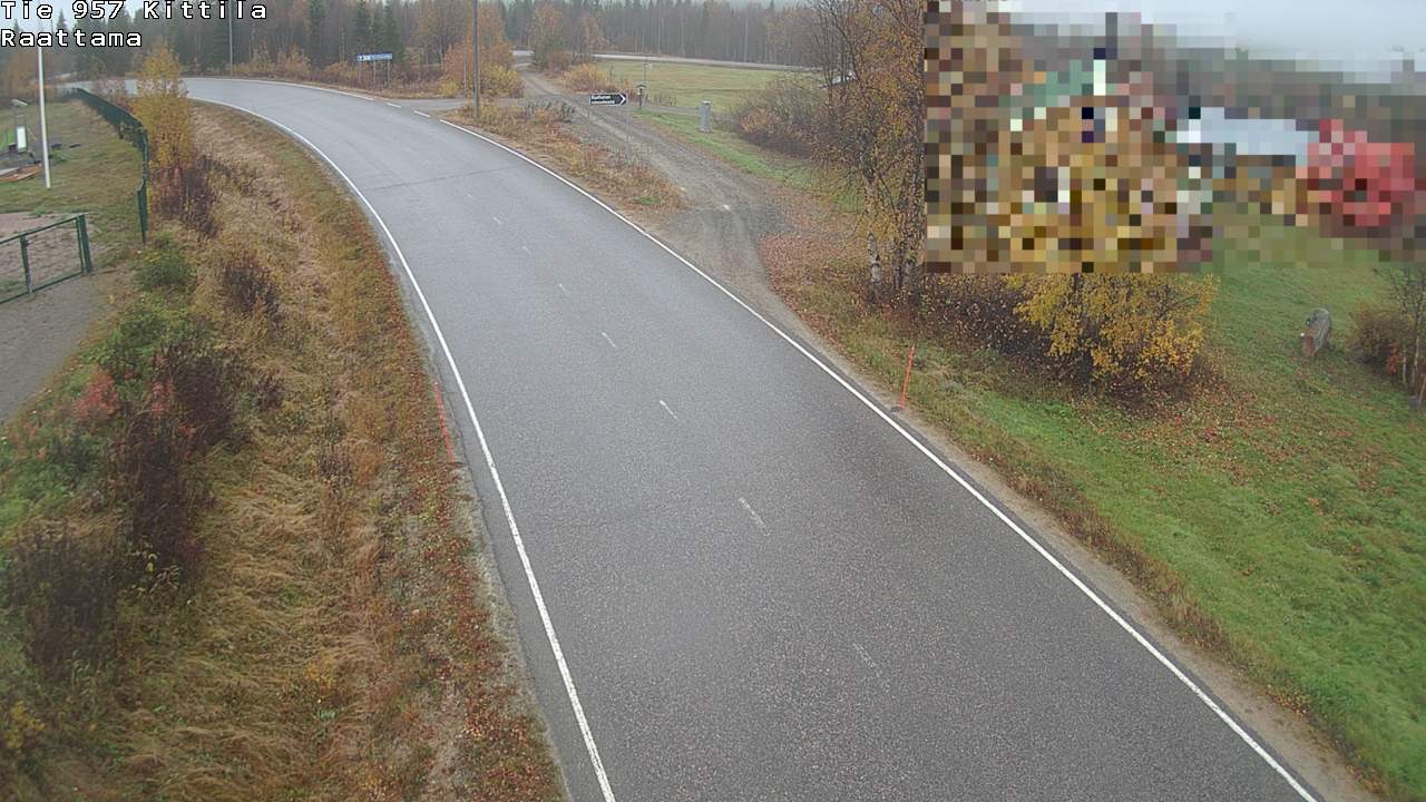 Weather Camera Image Road 957 Kittilä, Raattama, Kittilä, Lappi