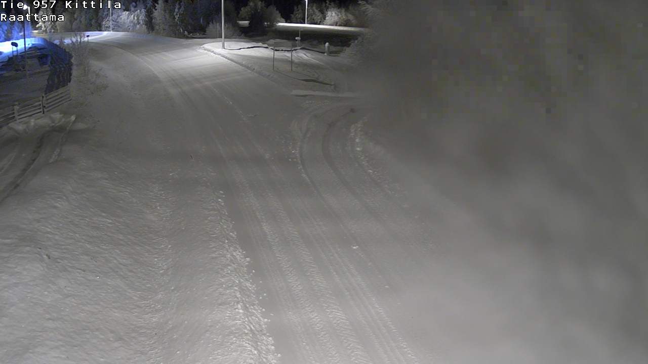 Weather Camera Image Road 957 Kittilä, Raattama, Kittilä, Lappi