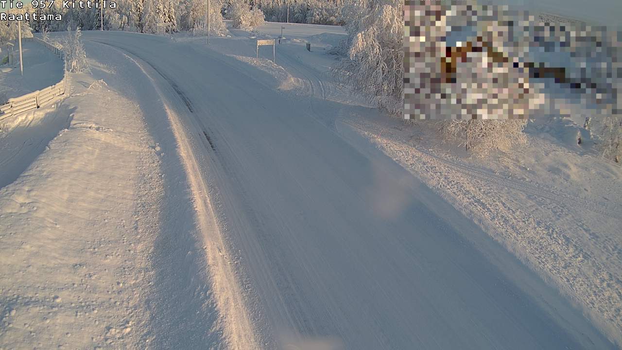 Kelikamerat Kuva Tie 957 Kittilä, Raattama, Kittilä, Lappi