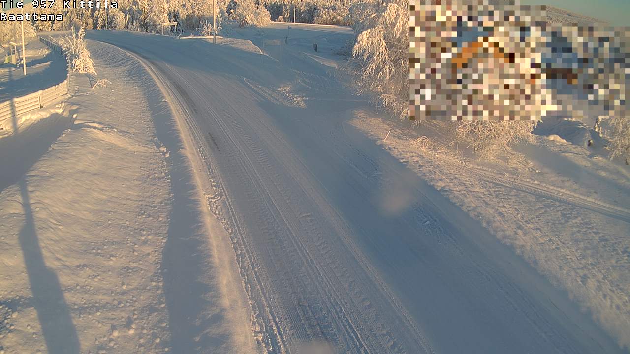 Kelikamerat Kuva Tie 957 Kittilä, Raattama, Kittilä, Lappi