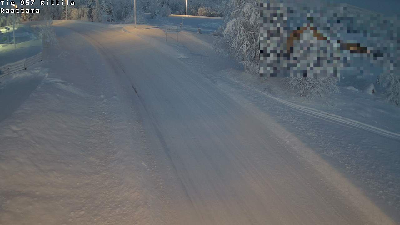 Kelikamerat Kuva Tie 957 Kittilä, Raattama, Kittilä, Lappi