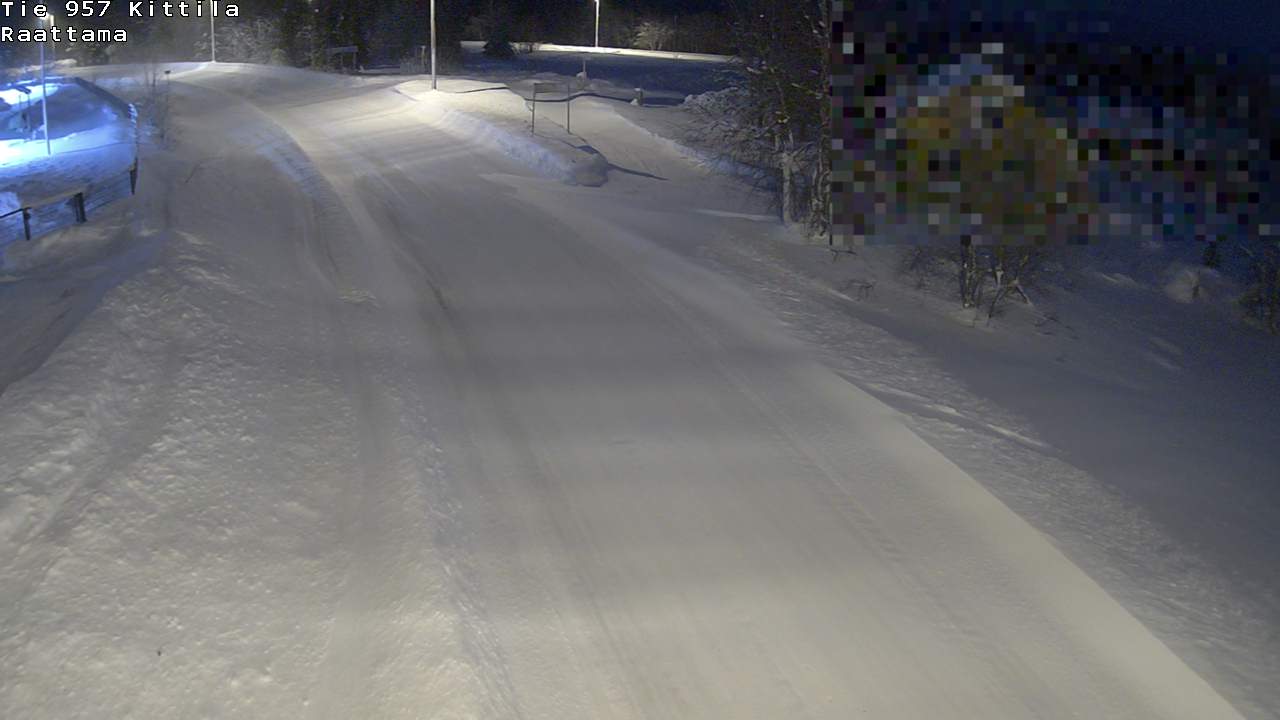 Weather Camera Image Road 957 Kittilä, Raattama, Kittilä, Lappi