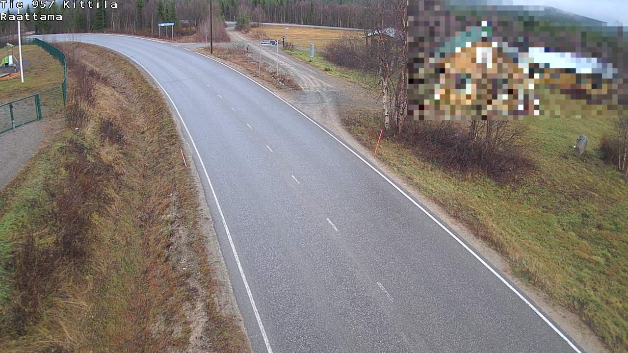 Kelikamerat Kuva Tie 957 Kittilä, Raattama, Kittilä, Lappi