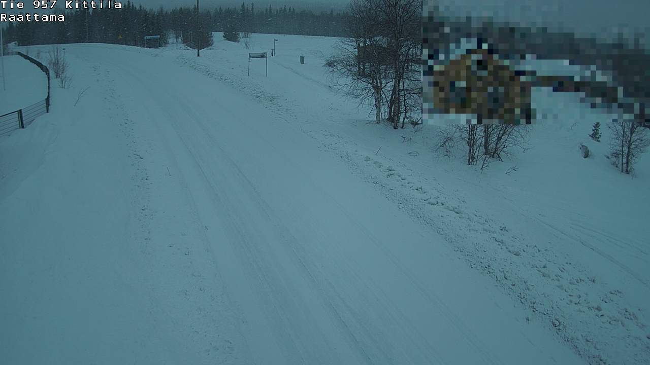 Kelikamerat Kuva Tie 957 Kittilä, Raattama, Kittilä, Lappi