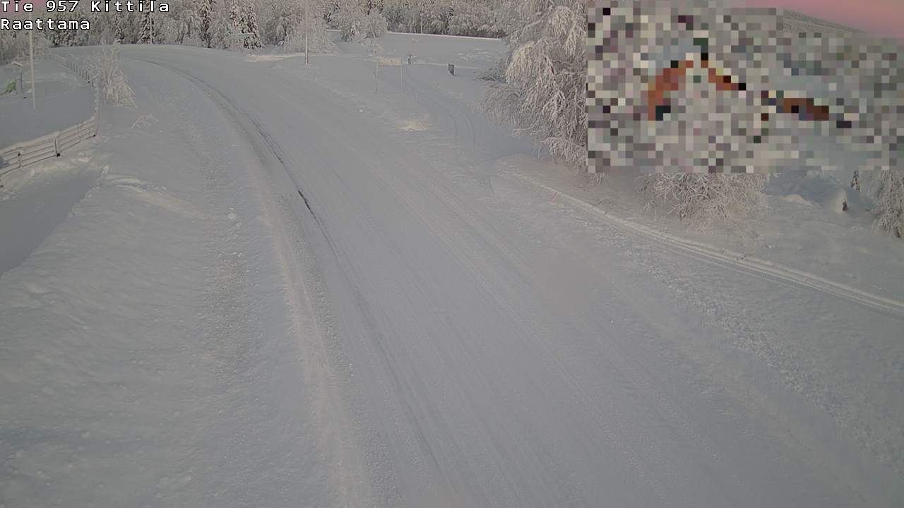 Kelikamerat Kuva Tie 957 Kittilä, Raattama, Kittilä, Lappi