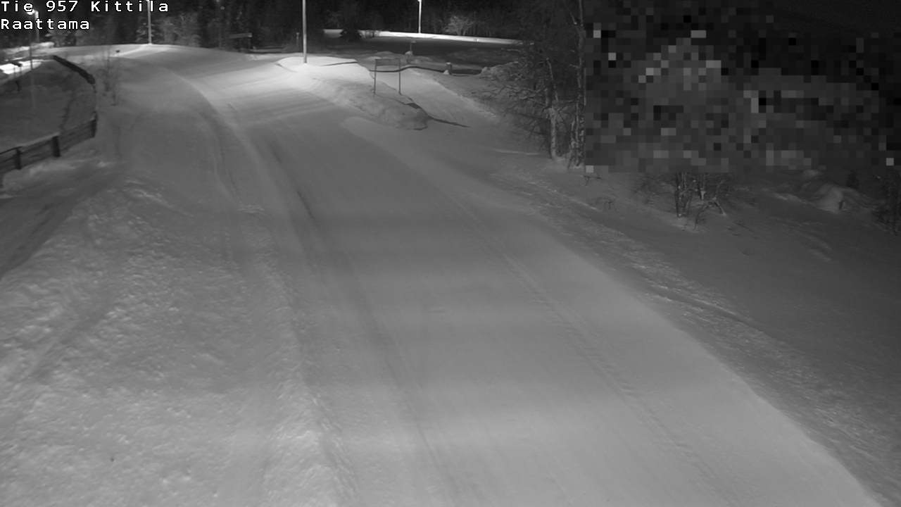 Weather Camera Image Road 957 Kittilä, Raattama, Kittilä, Lappi