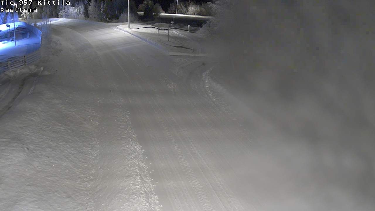 Weather Camera Image Road 957 Kittilä, Raattama, Kittilä, Lappi