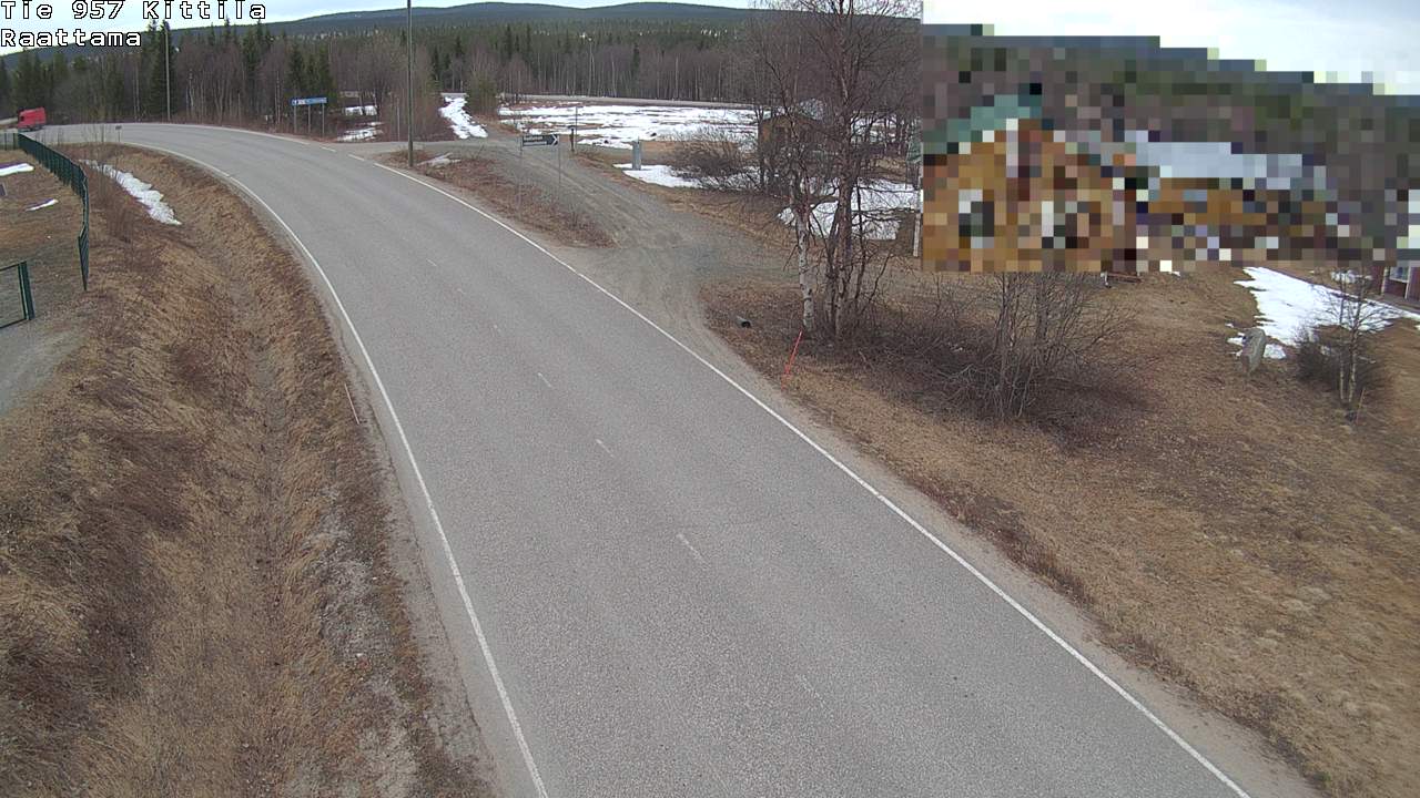 Kelikamerat Kuva Tie 957 Kittilä, Raattama, Kittilä, Lappi