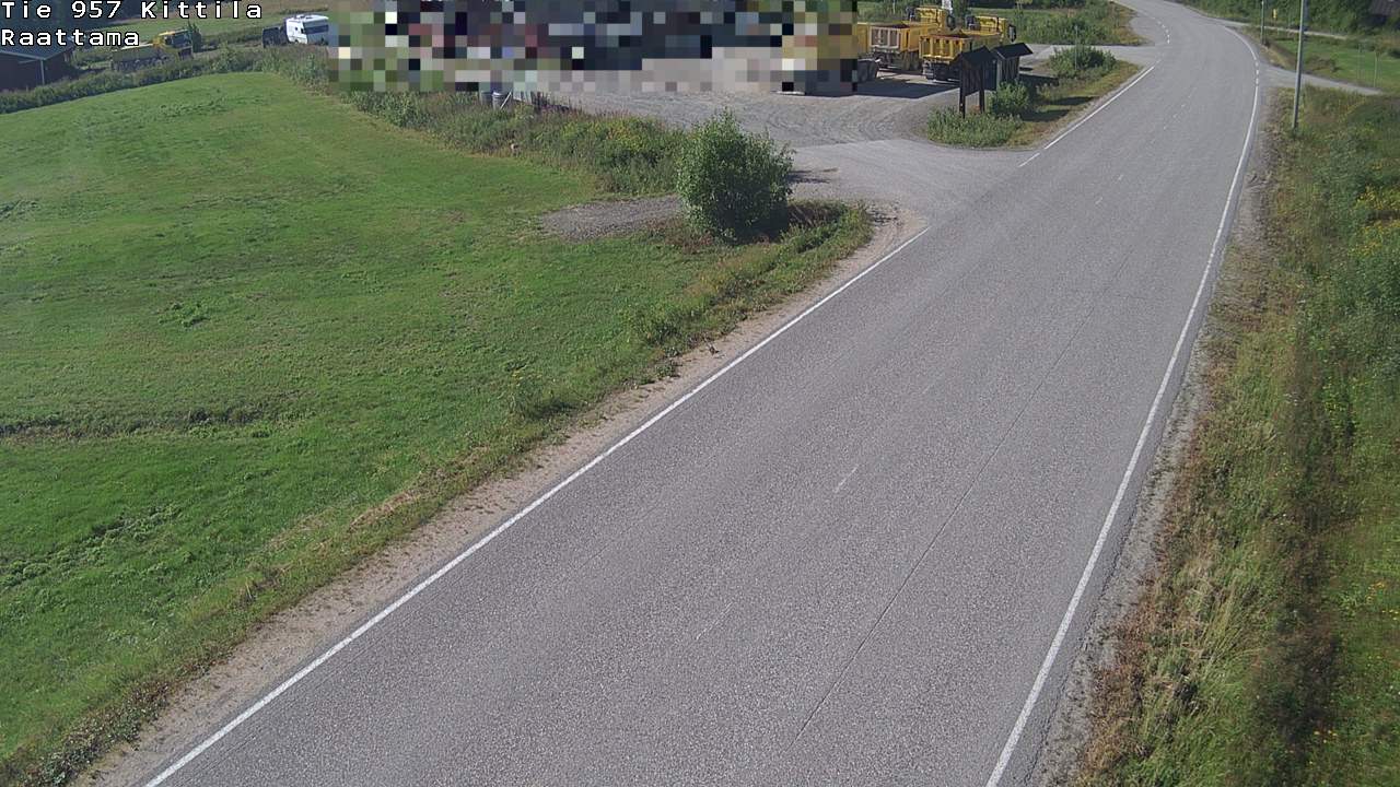 Weather Camera Image Väg 957 Kittilä, Raattama, Kittilä, Lappi